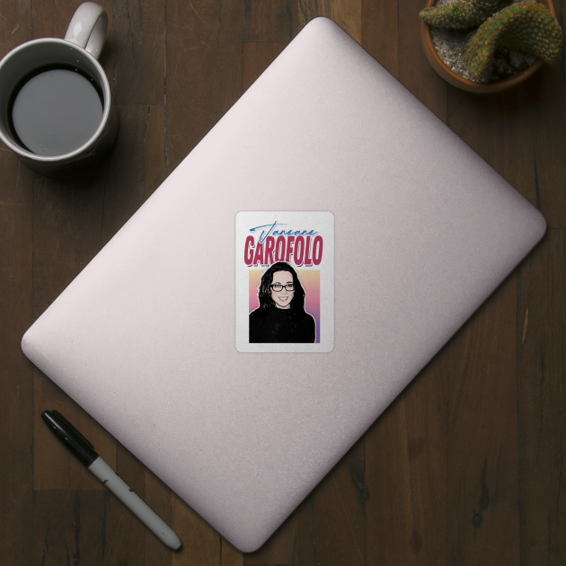 Janeane Garofalo  / Aesthetic 90s Style Fan Design by DankFutura